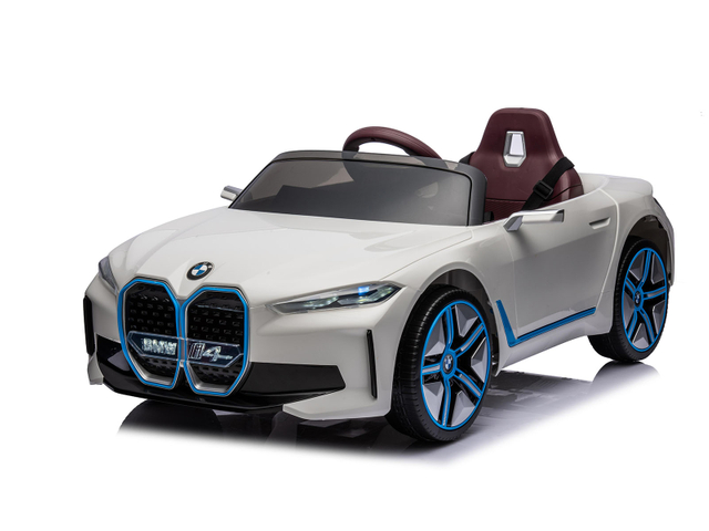 Auto da corsa BMW I4 con licenza 12V