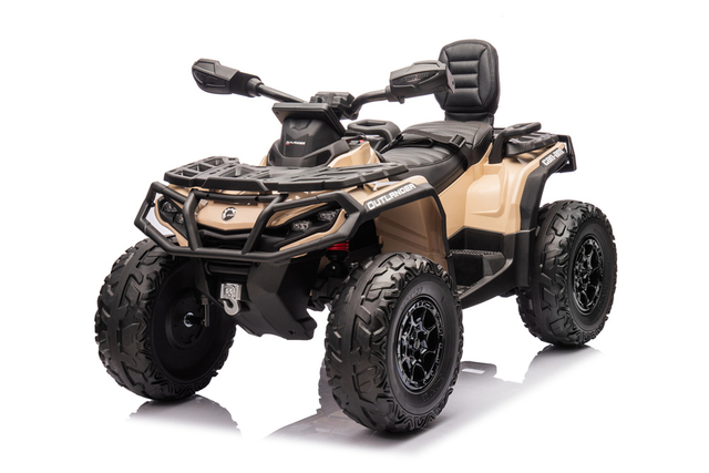12V 2 орындық лицензиясы бар Can Am Outlander балалар электрлік ATV Kids Quad