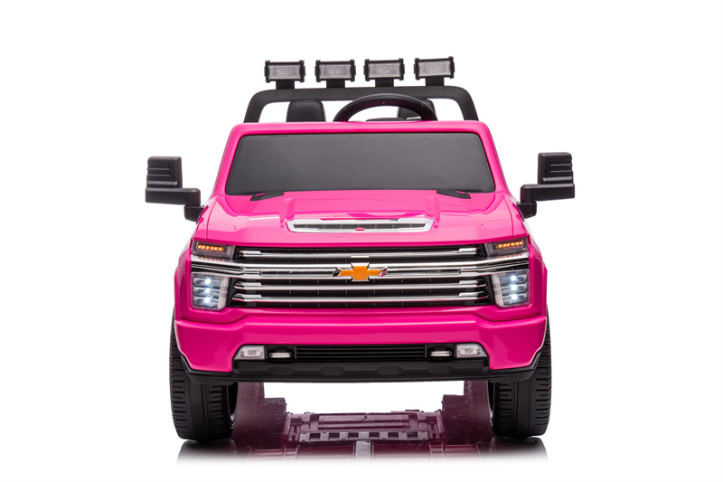 24V licensierad Chevrolet SILVERADO Fj&auml;rrkontroll f&ouml;r flickor p&aring; jeep