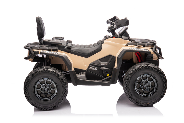 12V 2 орындық лицензиясы бар Can Am Outlander балалар электрлік ATV Kids Quad